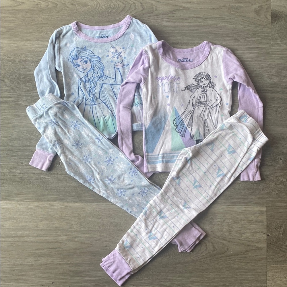 Disney Frozen Pajama Set - Purple and Blue